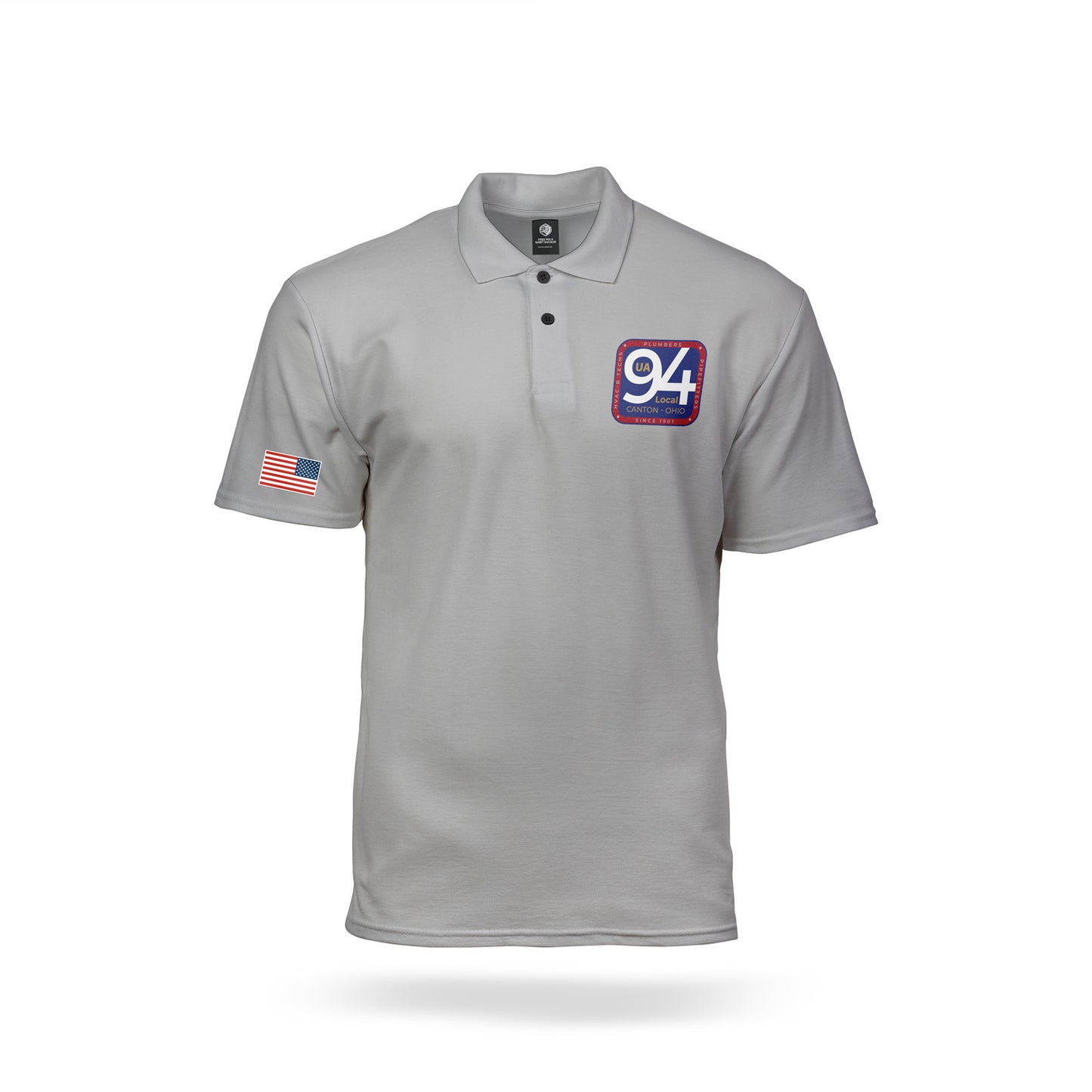 UA Local 94 Reverse Flag Polo