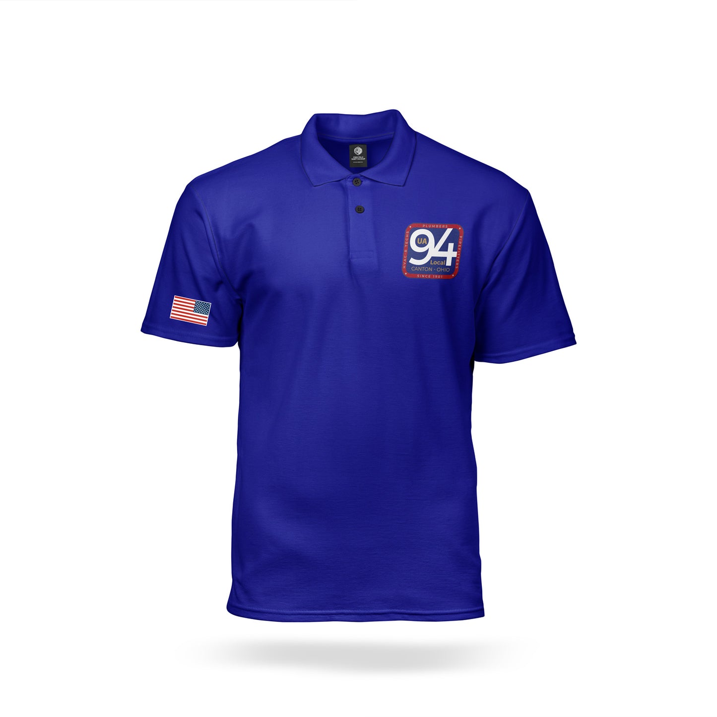 UA Local 94 Reverse Flag Polo